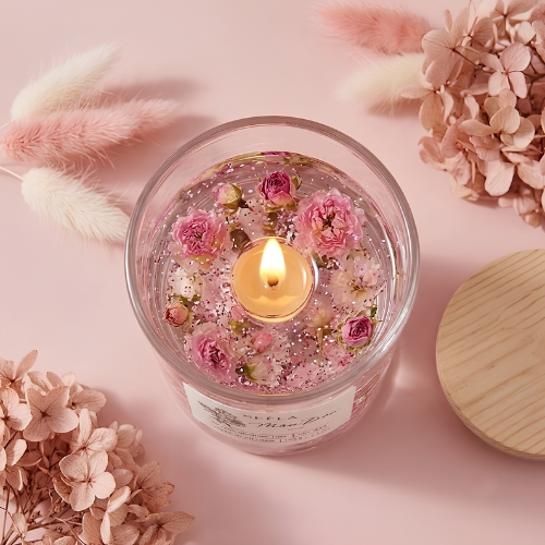 Nến Thơm SeFla Trong Suốt Mẫu Đơn - Hương Hoa Mẫu Đơn Tinh Tế, Trang Trí & Thư Giãn. - Hình ảnh 4