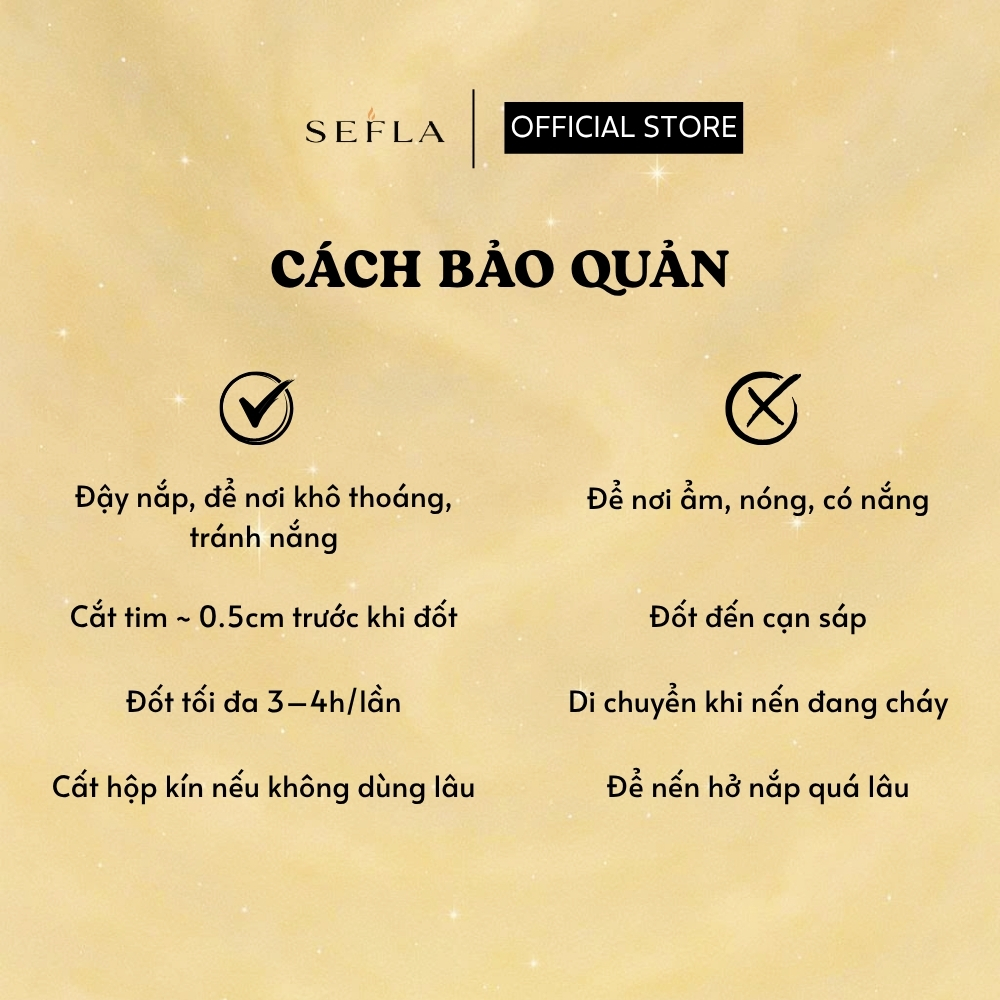 Nến Thơm SeFla Vỏ Sò Điệp - Hương Táo Tươi Mới, Thơm Phòng & Quà Tặng Tinh Tế - Hình ảnh 7